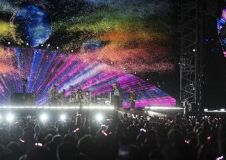 Coldplay am 15. + 17. + 18. August im Olympiastadion mit insgesamt 207.000 Besucher:innen