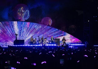 Coldplay am 15. + 17. + 18. August im Olympiastadion mit insgesamt 207.000 Besucher:innen