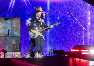 Coldplay am 15. + 17. + 18. August im Olympiastadion mit insgesamt 207.000 Besucher:innen