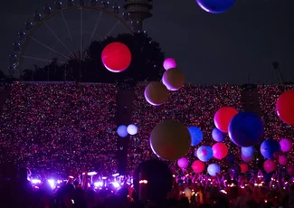 Coldplay am 15. + 17. + 18. August im Olympiastadion mit insgesamt 207.000 Besucher:innen