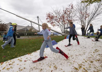 Das Loop One Biathlon Festival am 18. + 19. Oktober im Olympiapark mit insgesamt 65.000 Besucher:innen 