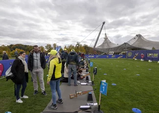 Das Loop One Biathlon Festival am 18. + 19. Oktober im Olympiapark mit insgesamt 65.000 Besucher:innen 