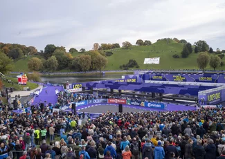 Das Loop One Biathlon Festival am 18. + 19. Oktober im Olympiapark mit insgesamt 65.000 Besucher:innen 