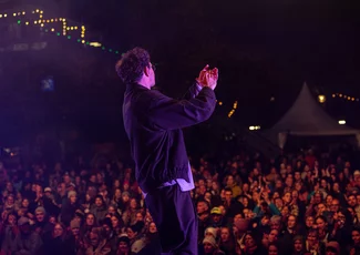 Das Loop One Biathlon Festival am 18. + 19. Oktober im Olympiapark mit insgesamt 65.000 Besucher:innen 