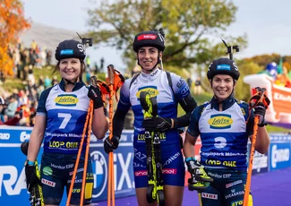 Das Loop One Biathlon Festival am 18. + 19. Oktober im Olympiapark mit insgesamt 65.000 Besucher:innen 