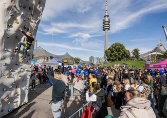 Outdoorsportfestival am 06. Oktober im Olympiapark mit insgesamt 45.000 Besucher:innen