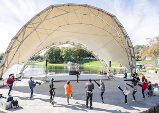 Outdoorsportfestival am 06. Oktober im Olympiapark mit insgesamt 45.000 Besucher:innen
