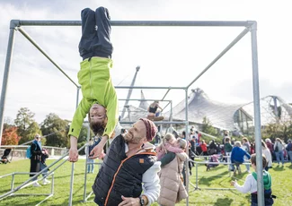 Outdoorsportfestival am 06. Oktober im Olympiapark mit insgesamt 45.000 Besucher:innen