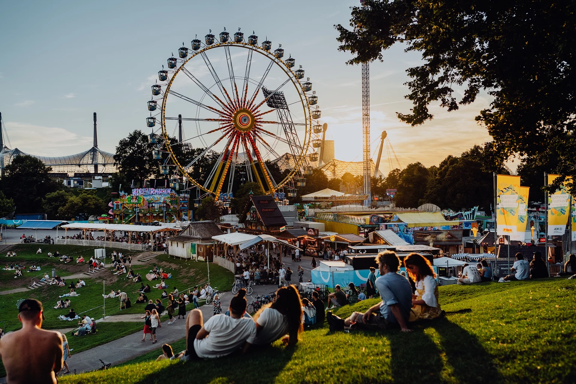 Endspurt beim Sommerfestival im Olympiapark