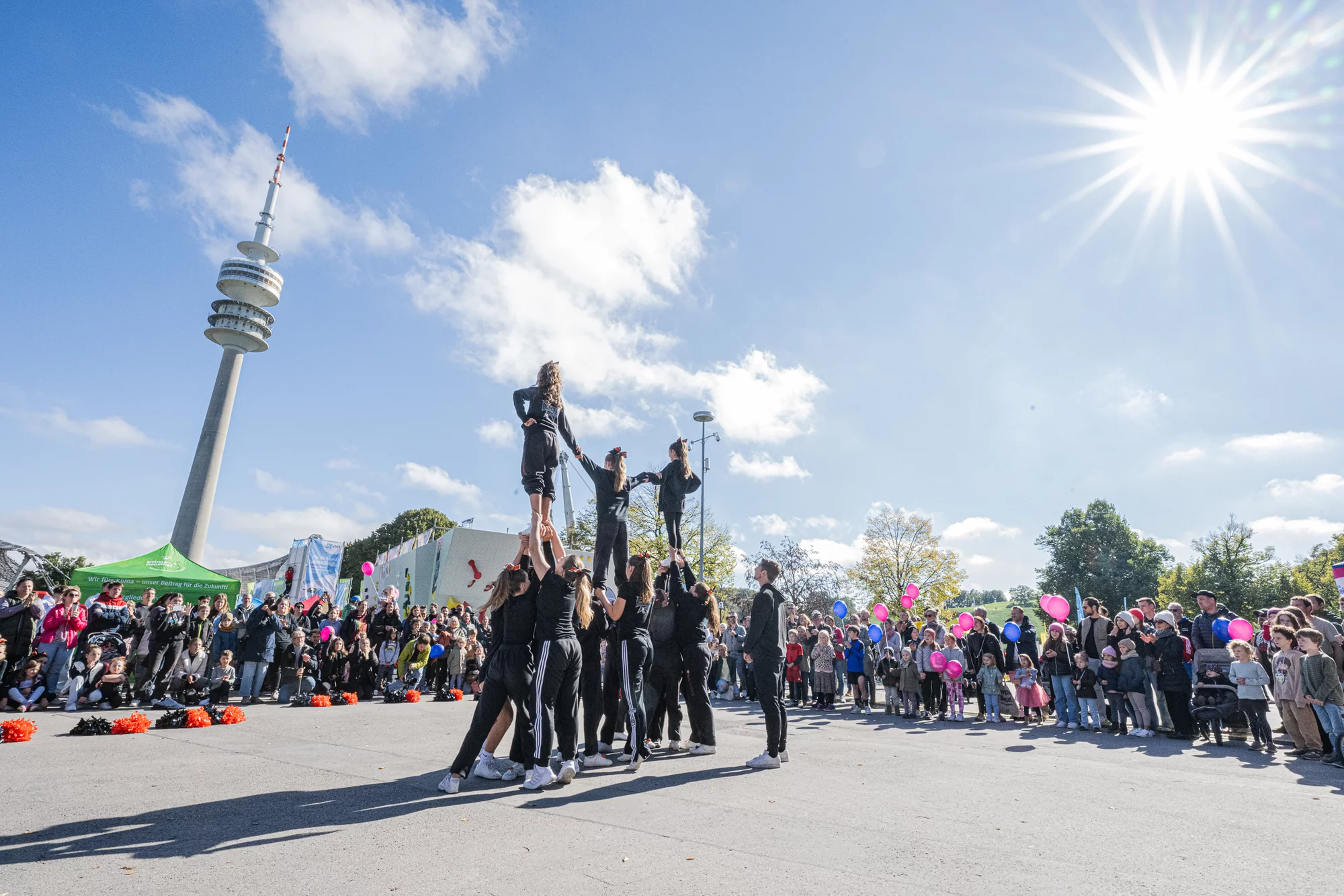 45,000 Munich residents at the Outdoor sports festival in the Olympic Park