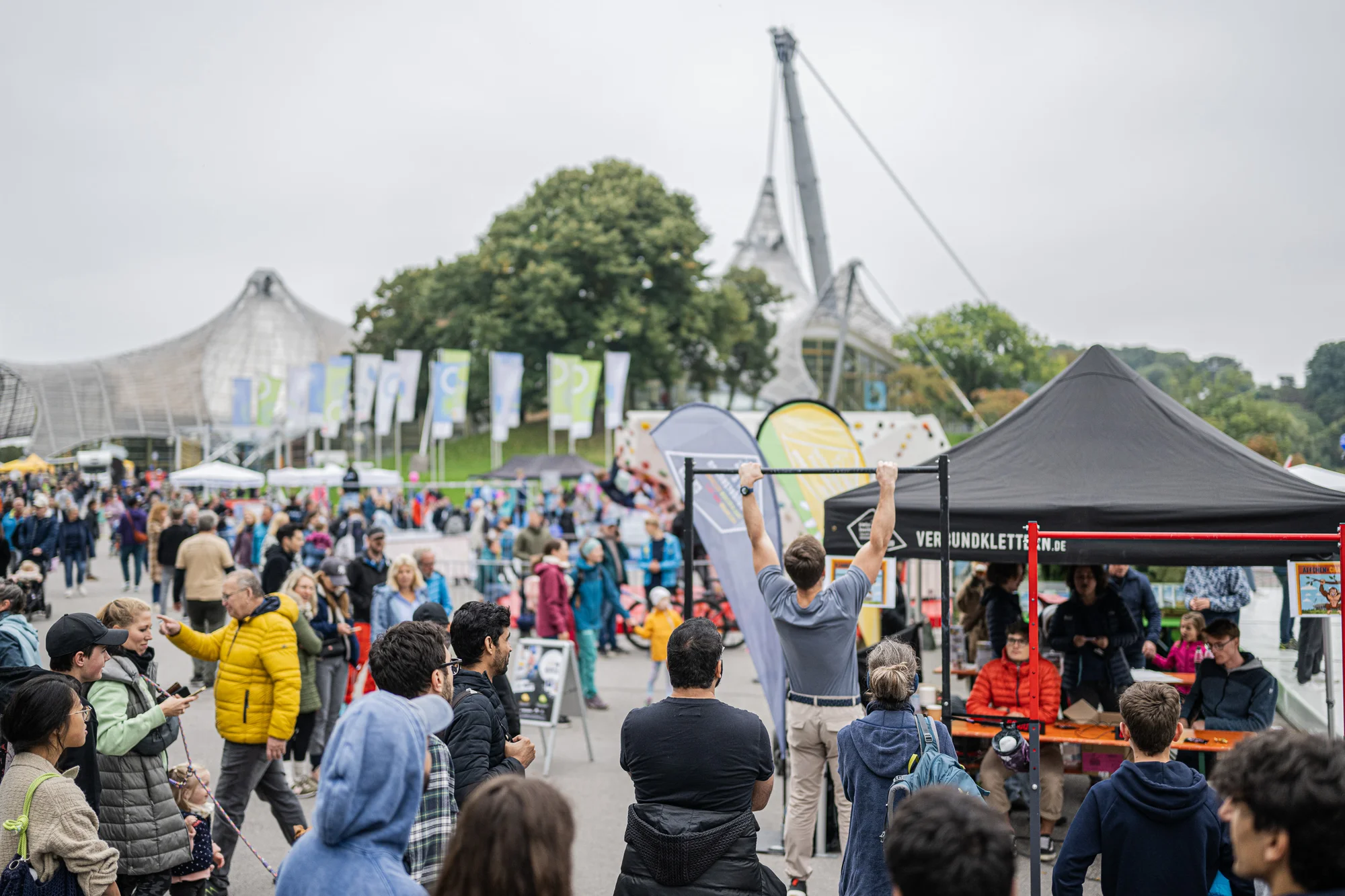 40.000 Münchner:innen beim Outdoorsportfestival im Olympiapark