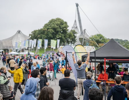 40.000 Münchner:innen beim Outdoorsportfestival im Olympiapark