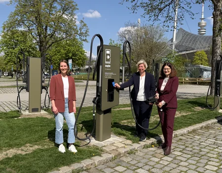 Stadtwerke und Olympiapark treiben Elektromobilität voran