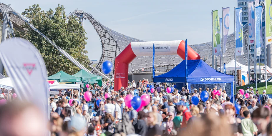 50.000 Münchner:innen beim Outdoorsportfestival im Olympiapark