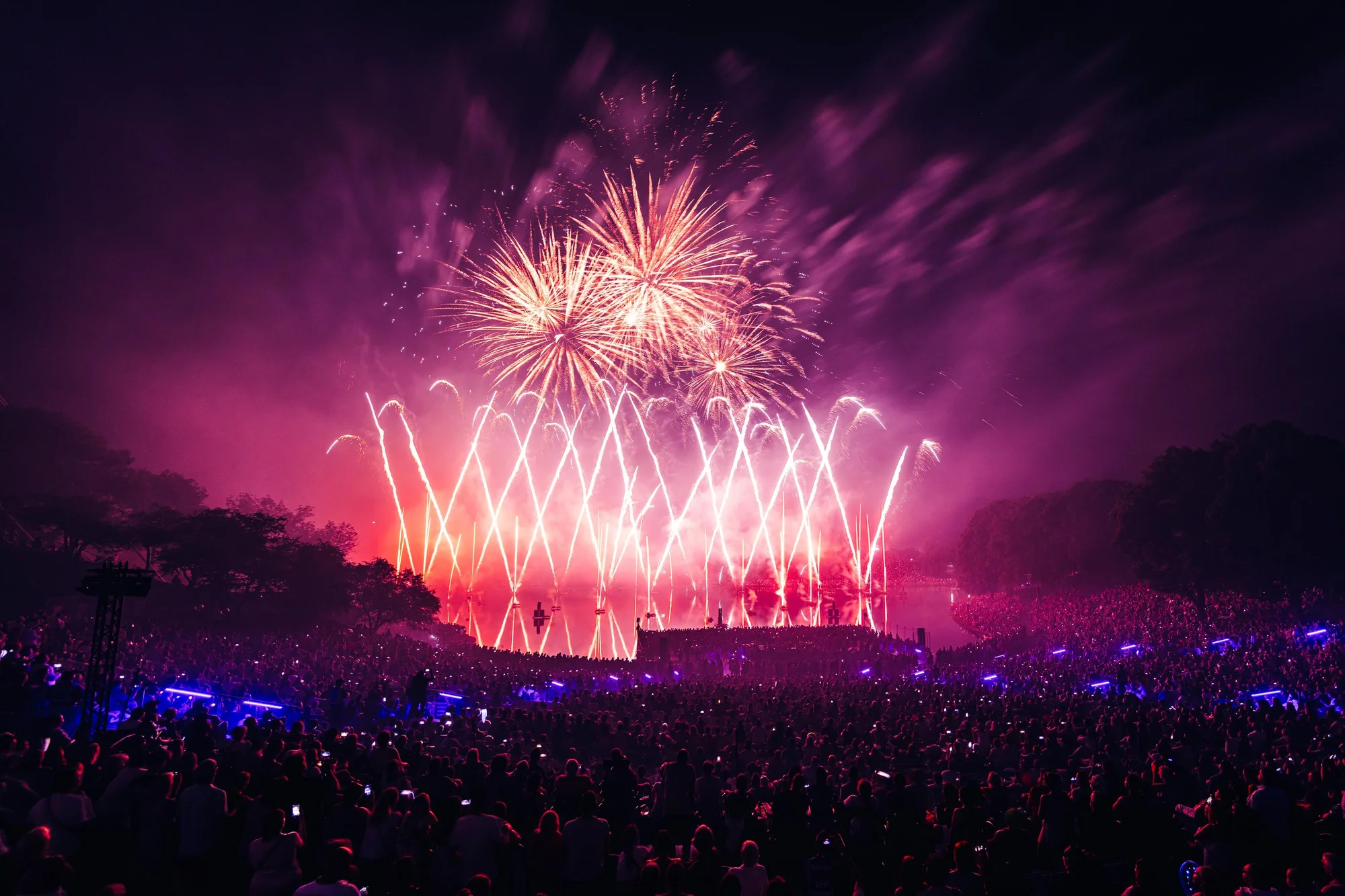 Eine Pyroshow der Emotionen