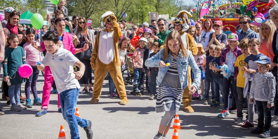 Spiel und Spaß beim Osterfest am 20. April im Olympiapark