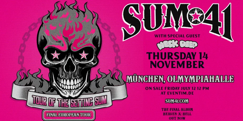 sum 41 tour deutschland 2024