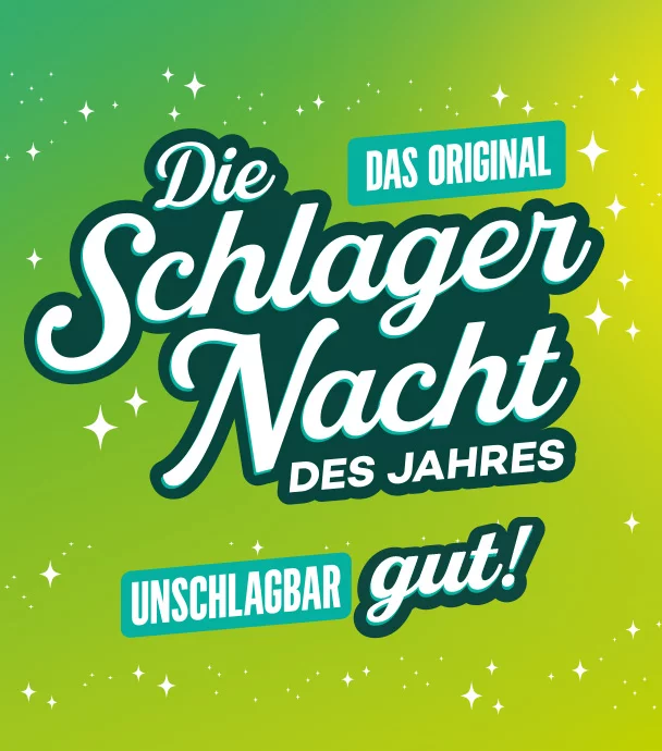 Die Schlagernacht des Jahres 