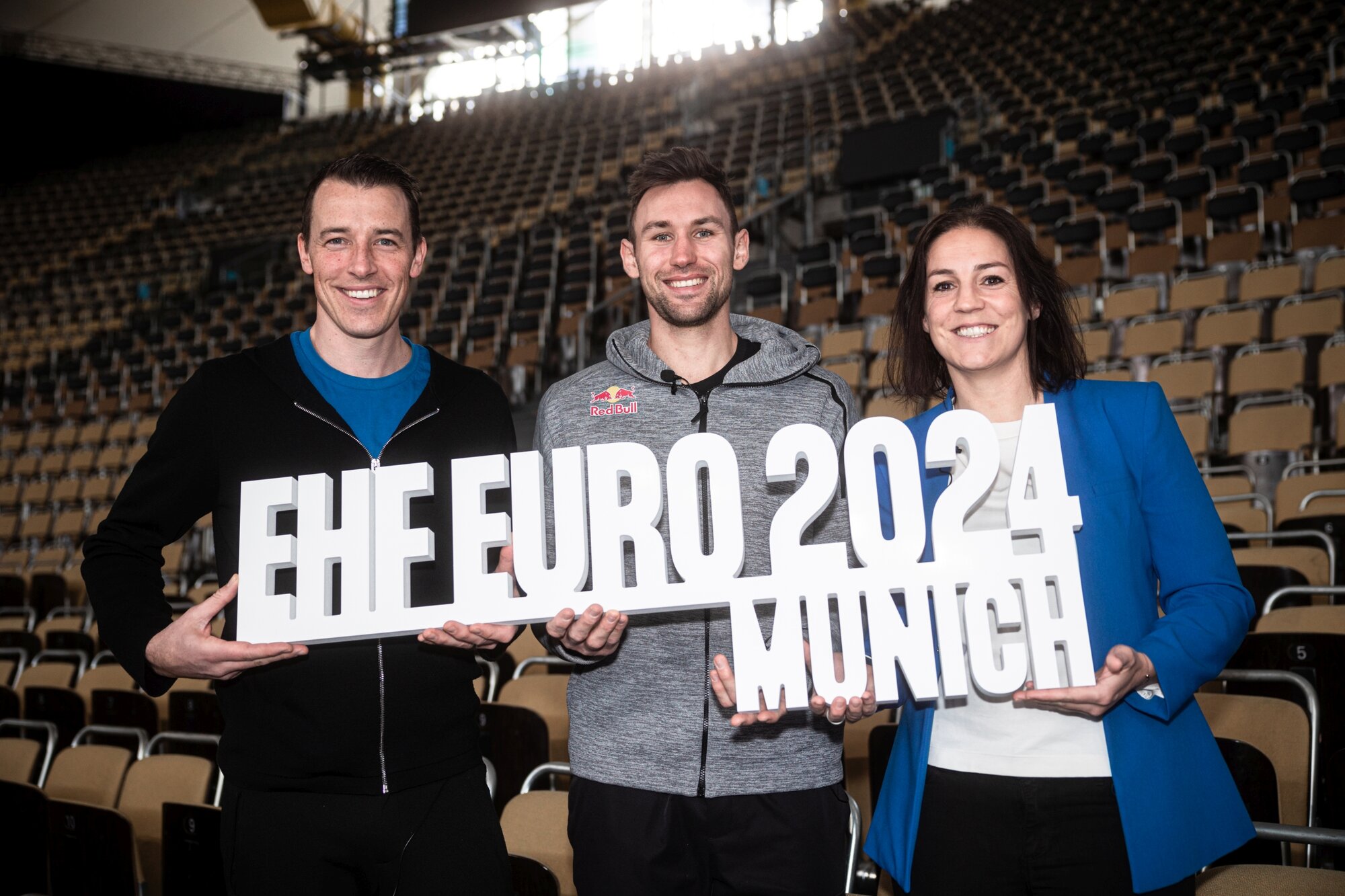 Anwurf für die EHF EURO 2024 in der Olympiahalle